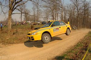 Doug Voss / Jeni Voss Subaru Impreza L on SS9, KP to Ollie Long II.