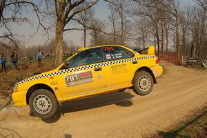Doug Voss / Jeni Voss Subaru Impreza L on SS9, KP to Ollie Long II.