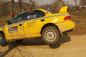 Doug Voss / Jeni Voss Subaru Impreza L on SS9, KP to Ollie Long II.