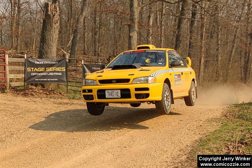 Doug Voss / Jeni Voss Subaru Impreza L on SS9, KP to Ollie Long II.