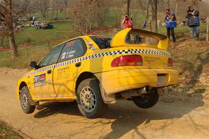 Doug Voss / Jeni Voss Subaru Impreza L on SS9, KP to Ollie Long II.