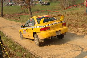 Doug Voss / Jeni Voss Subaru Impreza L on SS9, KP to Ollie Long II.