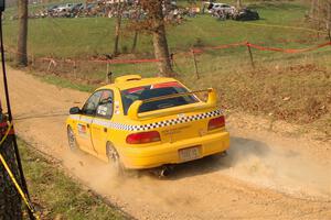 Doug Voss / Jeni Voss Subaru Impreza L on SS9, KP to Ollie Long II.