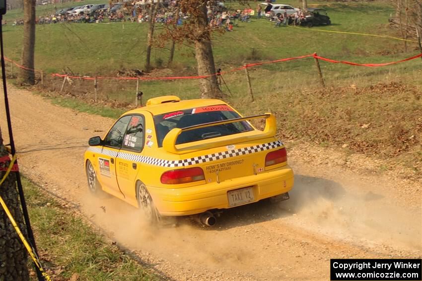 Doug Voss / Jeni Voss Subaru Impreza L on SS9, KP to Ollie Long II.