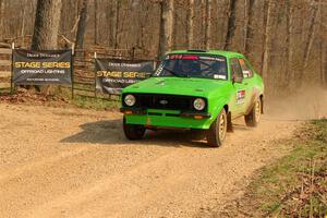 Michael Gillespie / Brian Kirby Ford Escort Mk II on SS9, KP to Ollie Long II.