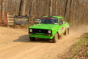 Michael Gillespie / Brian Kirby Ford Escort Mk II on SS9, KP to Ollie Long II.