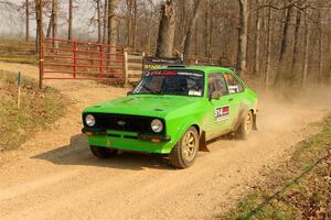 Michael Gillespie / Brian Kirby Ford Escort Mk II on SS9, KP to Ollie Long II.