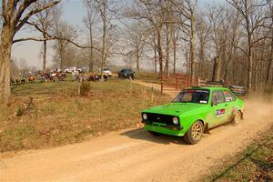Michael Gillespie / Brian Kirby Ford Escort Mk II on SS9, KP to Ollie Long II.