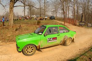 Michael Gillespie / Brian Kirby Ford Escort Mk II on SS9, KP to Ollie Long II.