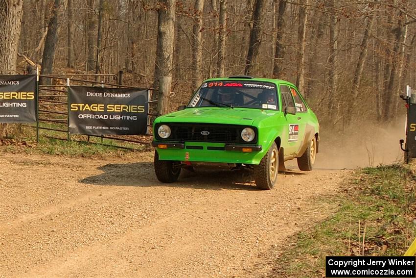 Michael Gillespie / Brian Kirby Ford Escort Mk II on SS9, KP to Ollie Long II.