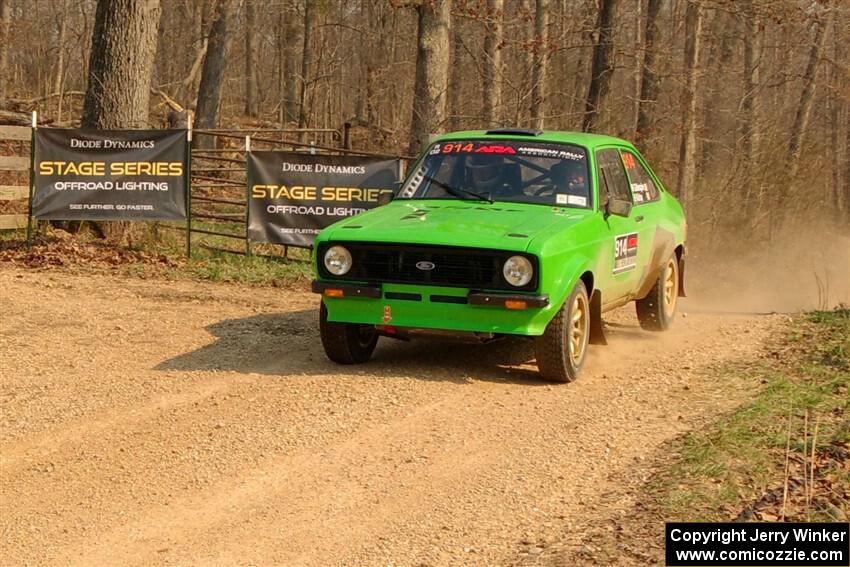 Michael Gillespie / Brian Kirby Ford Escort Mk II on SS9, KP to Ollie Long II.