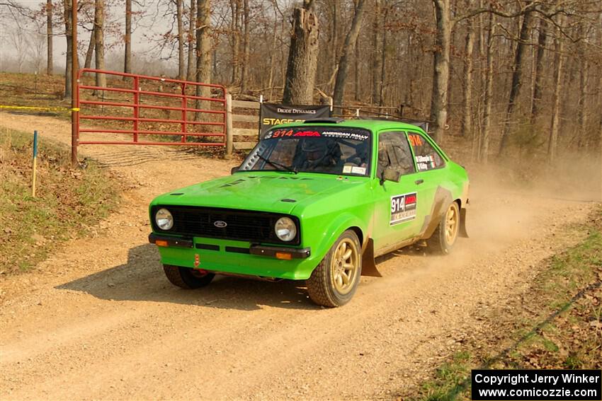 Michael Gillespie / Brian Kirby Ford Escort Mk II on SS9, KP to Ollie Long II.