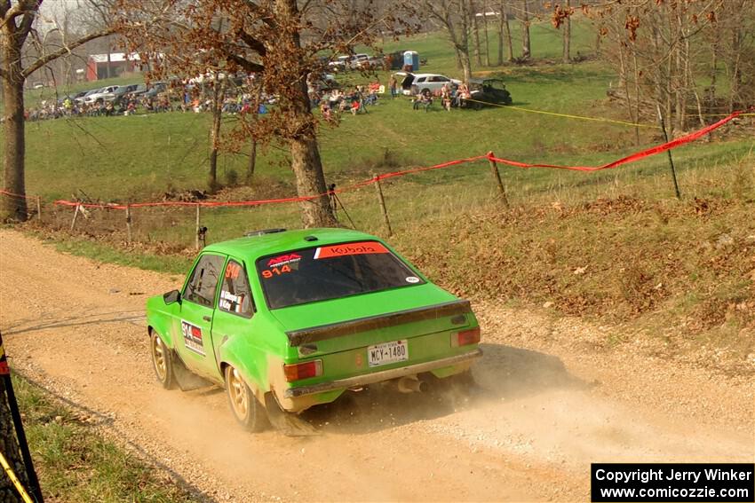 Michael Gillespie / Brian Kirby Ford Escort Mk II on SS9, KP to Ollie Long II.