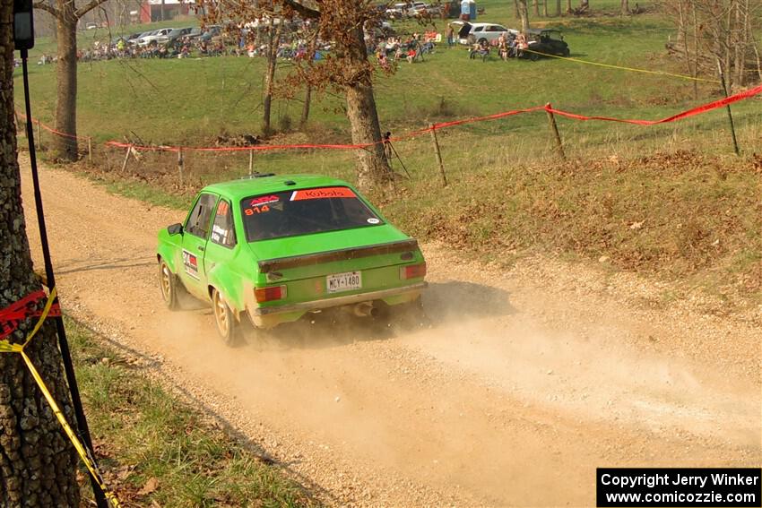 Michael Gillespie / Brian Kirby Ford Escort Mk II on SS9, KP to Ollie Long II.