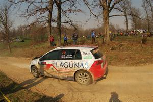 Michael Laguna / Dan Nguyen VW Golf R on SS9, KP to Ollie Long II.