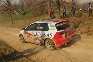 Michael Laguna / Dan Nguyen VW Golf R on SS9, KP to Ollie Long II.