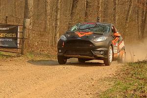 Stepan Kravets / Bo Kravets Ford Fiesta ST on SS9, KP to Ollie Long II.