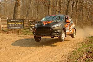 Stepan Kravets / Bo Kravets Ford Fiesta ST on SS9, KP to Ollie Long II.