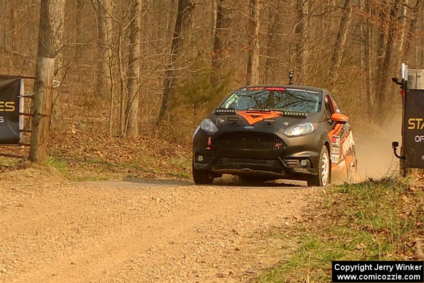 Stepan Kravets / Bo Kravets Ford Fiesta ST on SS9, KP to Ollie Long II.
