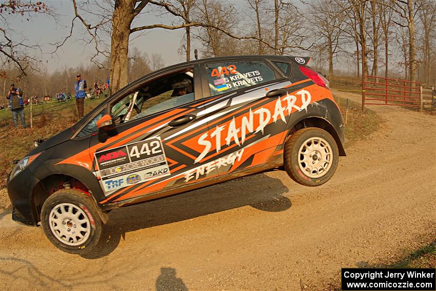 Stepan Kravets / Bo Kravets Ford Fiesta ST on SS9, KP to Ollie Long II.