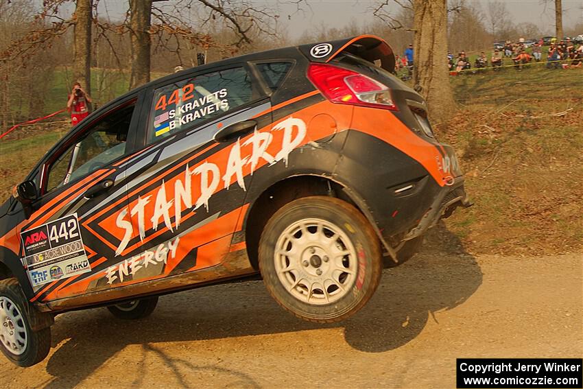 Stepan Kravets / Bo Kravets Ford Fiesta ST on SS9, KP to Ollie Long II.