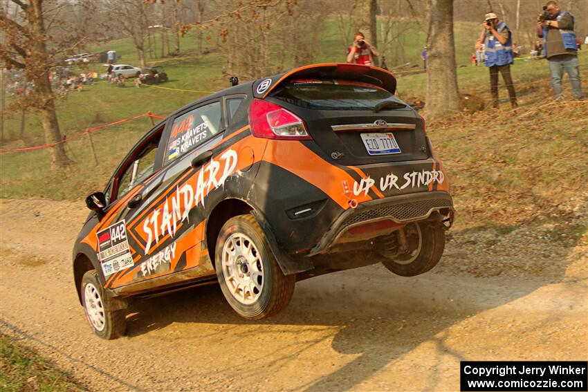 Stepan Kravets / Bo Kravets Ford Fiesta ST on SS9, KP to Ollie Long II.