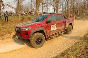 A Chevy Colorado ZR2 pickup sweeps SS9, 	KP to Ollie Long II.