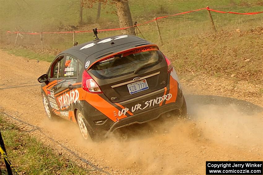 Stepan Kravets / Bo Kravets Ford Fiesta ST on SS9, KP to Ollie Long II.