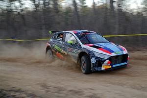 Patrick Gruszka / Florian Barral Hyundai i20 Rally2 on SS12, Nova Scotia South II.