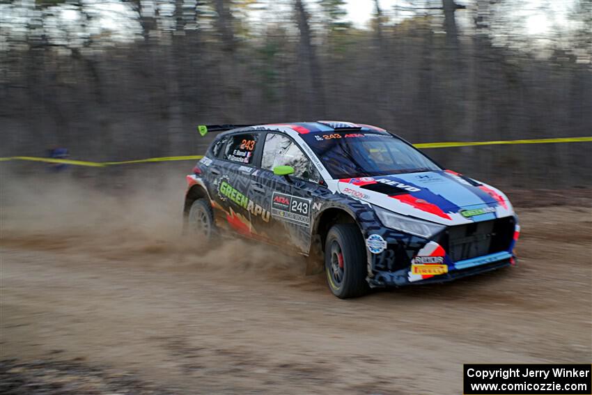 Patrick Gruszka / Florian Barral Hyundai i20 Rally2 on SS12, Nova Scotia South II.