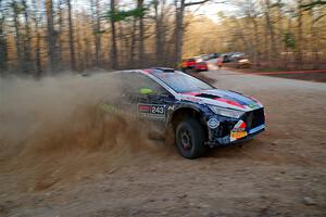 Patrick Gruszka / Florian Barral Hyundai i20 Rally2 on SS12, Nova Scotia South II.