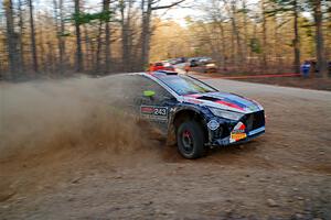 Patrick Gruszka / Florian Barral Hyundai i20 Rally2 on SS12, Nova Scotia South II.