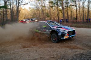 Patrick Gruszka / Florian Barral Hyundai i20 Rally2 on SS12, Nova Scotia South II.