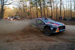 Patrick Gruszka / Florian Barral Hyundai i20 Rally2 on SS12, Nova Scotia South II.