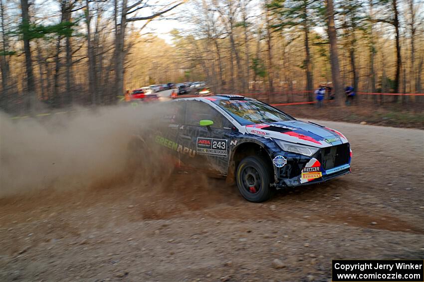 Patrick Gruszka / Florian Barral Hyundai i20 Rally2 on SS12, Nova Scotia South II.