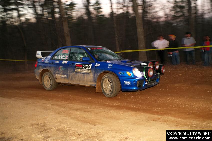 Madelyn Tabor / Sophia McKee Subaru WRX on SS12, Nova Scotia South II.