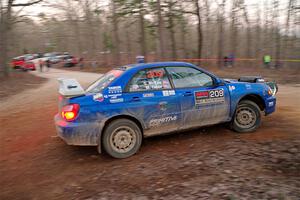 Madelyn Tabor / Sophia McKee Subaru WRX on SS12, Nova Scotia South II.