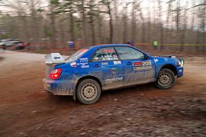 Madelyn Tabor / Sophia McKee Subaru WRX on SS12, Nova Scotia South II.