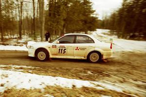 Seamus Burke / Rory Kennedy Mitsubishi Lancer Evo VI on SS2, Ranch I.