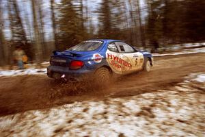 Mark Higgins / Michael Gibson Hyundai Tiburon on SS2, Ranch I.