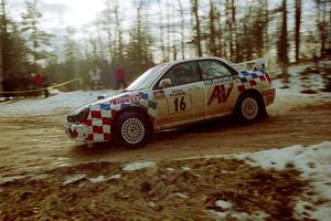David Higgins / Calvin Cooledge Subaru WRX on SS2, Ranch I.