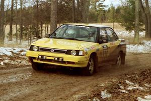 Dean Fry / Greg Usavage Subaru Legacy on SS2, Ranch I.