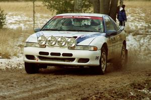 Chris Gilligan / Joe Petersen Mistubishi Eclipse GSX on SS2, Ranch I.
