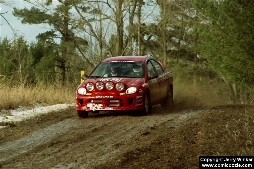 Don Jankowski / Ken Nowak Dodge SRT-4 on SS2, Ranch I.