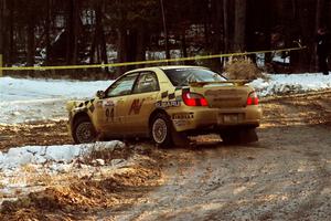 Craig Peeper / Ian Bevan Subaru WRX on SS2, Ranch I.