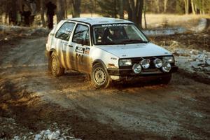 Art Burmeister / Larry Moore VW GTI on SS2, Ranch I.