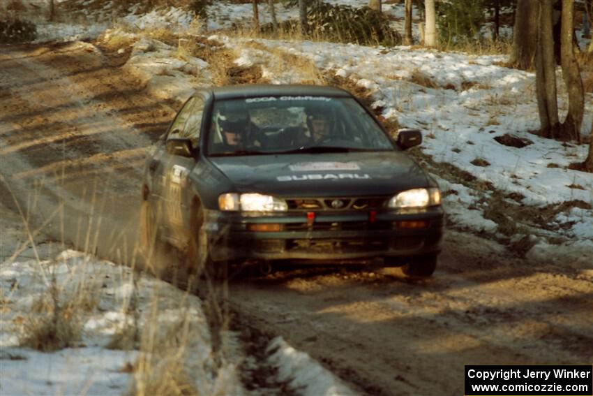Don Kennedy / Keith Kennedy Subaru Impreza on SS2, Ranch I.