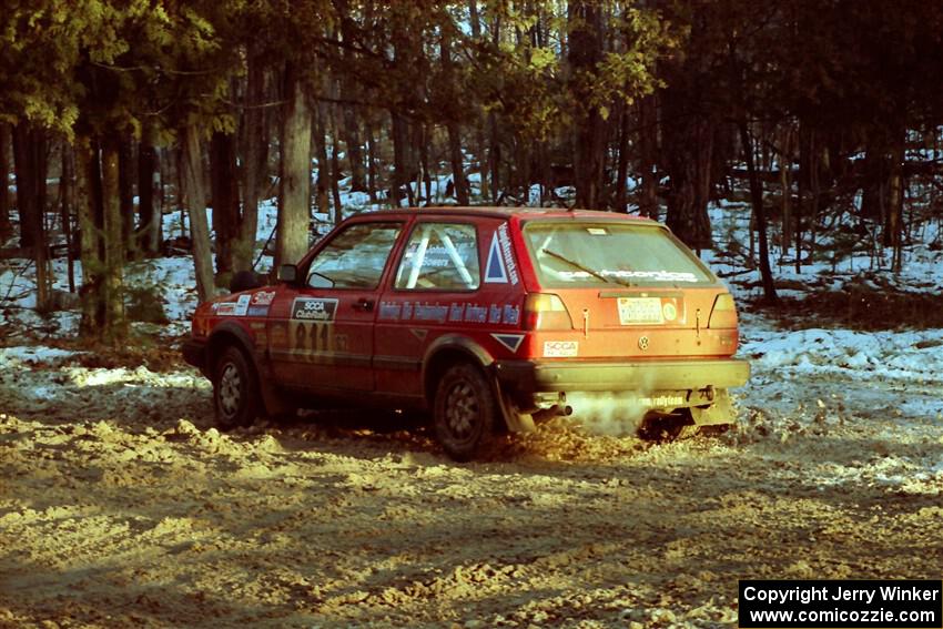 Matthew Johnson / Mark Bowers VW GTI on SS2, Ranch I.
