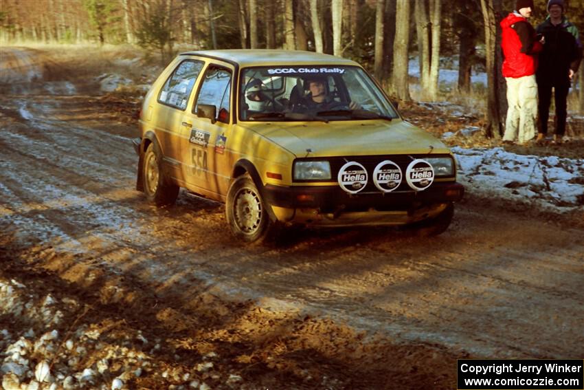 Mark Buskirk / Paul Fernandez VW GTI on SS2, Ranch I.