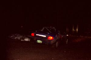 Mark Higgins / Michael Gibson Hyundai Tiburon on SS5, Ranch II.
